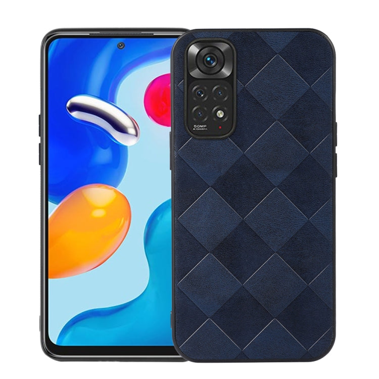 Weave Plaid PU Phone Case, For Xiaomi Redmi K40S 5G, For Xiaomi Redmi K50 / K50 Pro 5G, For Xiaomi Redmi Note 11 4G / Note 11S, For Xiaomi Mi Mix Fold