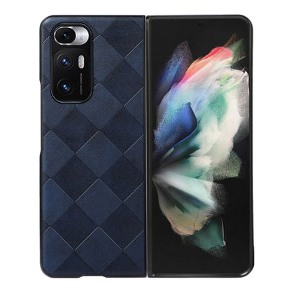 Weave Plaid PU Phone Case, For Xiaomi Redmi K40S 5G, For Xiaomi Redmi K50 / K50 Pro 5G, For Xiaomi Redmi Note 11 4G / Note 11S, For Xiaomi Mi Mix Fold