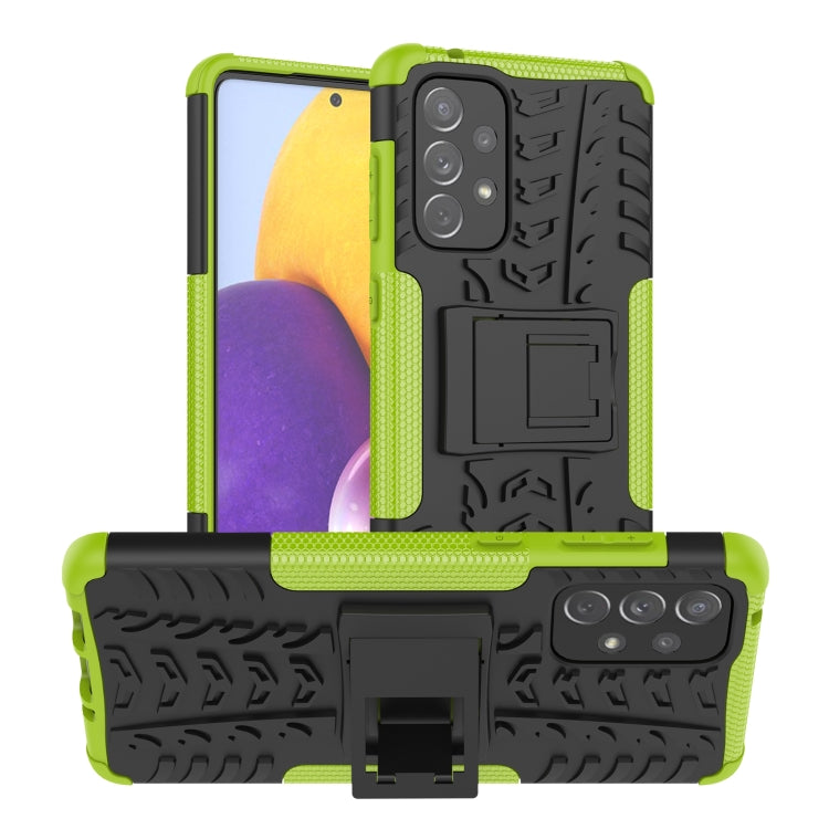 Tire Texture Shockproof TPU+PC Phone Case with Holder, For OnePlus Nord N20 5G, For Samsung Galaxy A73 5G, For Samsung Galaxy A23