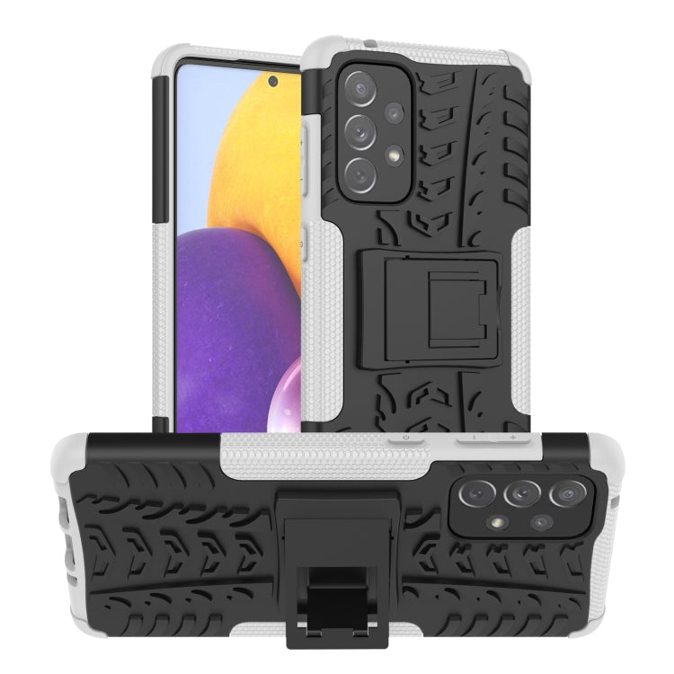 Tire Texture Shockproof TPU+PC Phone Case with Holder, For OnePlus Nord N20 5G, For Samsung Galaxy A73 5G, For Samsung Galaxy A23