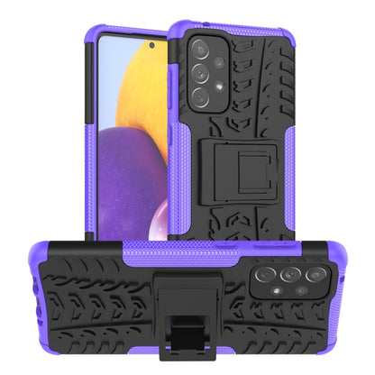 Tire Texture Shockproof TPU+PC Phone Case with Holder, For OnePlus Nord N20 5G, For Samsung Galaxy A73 5G, For Samsung Galaxy A23
