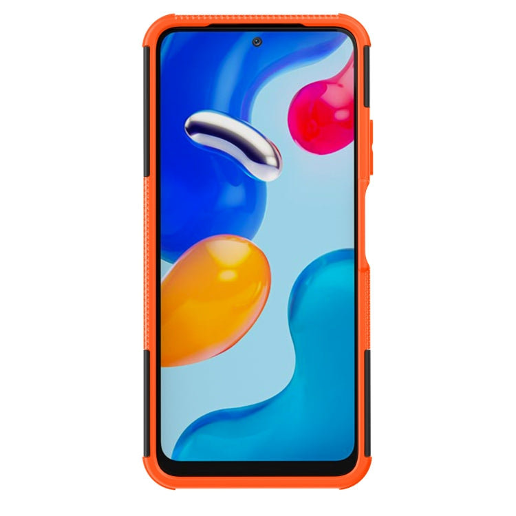 Tire Texture Shockproof TPU+PC Phone Case with Holder, For Xiaomi Redmi Note 11S 4G International Version, For Xiaomi Redmi Note 11 Pro 5G International Version