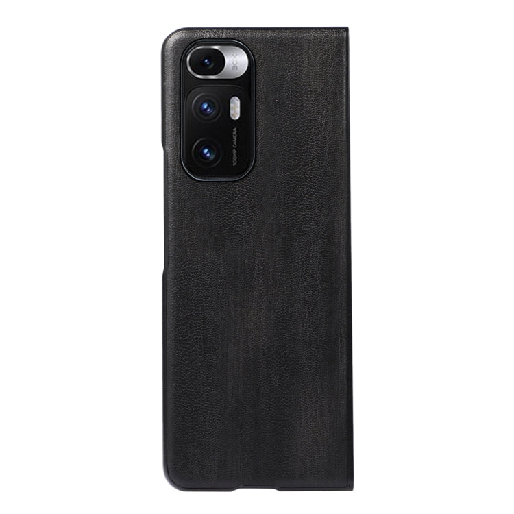 Yellow Cow Texture PU Phone Case, For Xiaomi 12 Pro, For Xiaomi 12 / 12X, For Xiaomi Mi Mix Fold