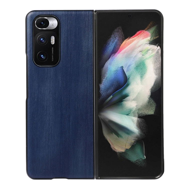 Yellow Cow Texture PU Phone Case, For Xiaomi 12 Pro, For Xiaomi 12 / 12X, For Xiaomi Mi Mix Fold