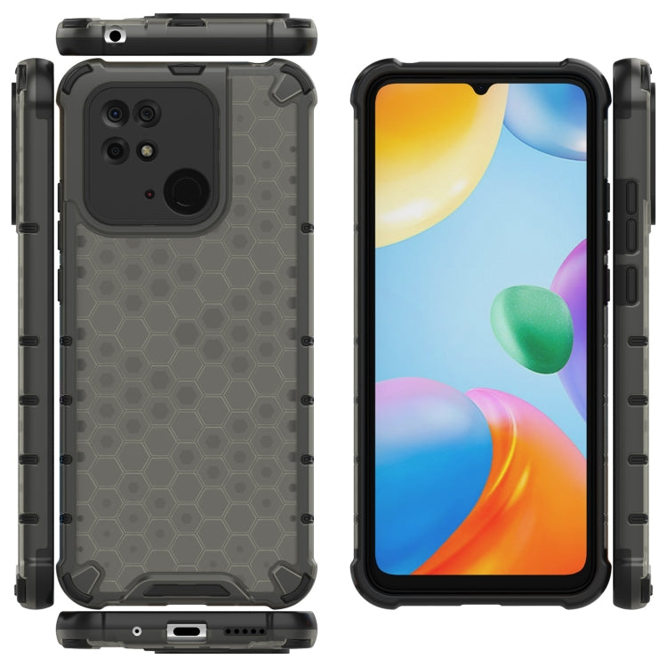Shockproof Honeycomb PC + TPU Case, For Xiaomi Redmi 10C 4G, For Xiaomi Redmi K50 Pro, For Xiaomi Redmi K50 Gaming, For Xiaomi Redmi K50, For Xiaomi Redmi Note 11 Pro(Global)