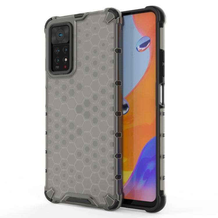 Shockproof Honeycomb PC + TPU Case, For Xiaomi Redmi 10C 4G, For Xiaomi Redmi K50 Pro, For Xiaomi Redmi K50 Gaming, For Xiaomi Redmi K50, For Xiaomi Redmi Note 11 Pro(Global)