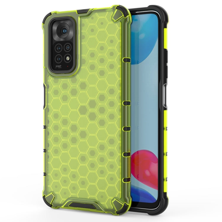 Shockproof Honeycomb PC + TPU Case, For Xiaomi Redmi Note 11E 5G, For Xiaomi Redmi Note 11, For Xiaomi Poco M4 Pro 4G, For Xiaomi Poco X4 Pro 5G
