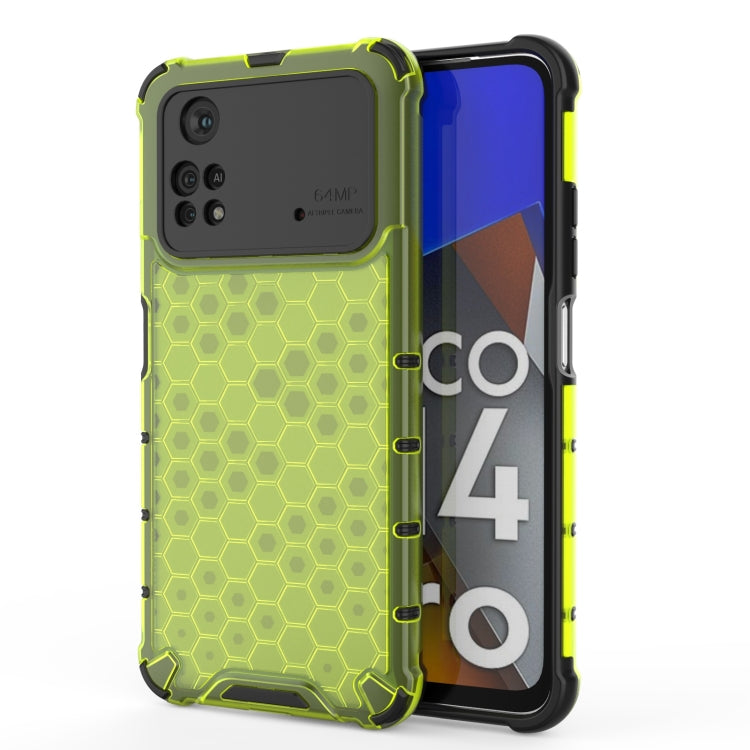 Shockproof Honeycomb PC + TPU Case, For Xiaomi Redmi Note 11E 5G, For Xiaomi Redmi Note 11, For Xiaomi Poco M4 Pro 4G, For Xiaomi Poco X4 Pro 5G
