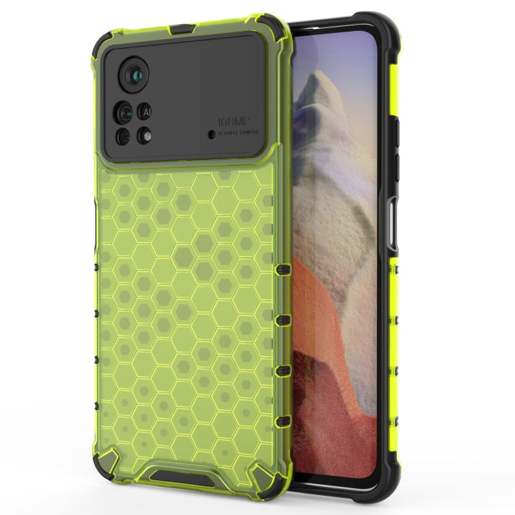 Shockproof Honeycomb PC + TPU Case, For Xiaomi Redmi Note 11E 5G, For Xiaomi Redmi Note 11, For Xiaomi Poco M4 Pro 4G, For Xiaomi Poco X4 Pro 5G