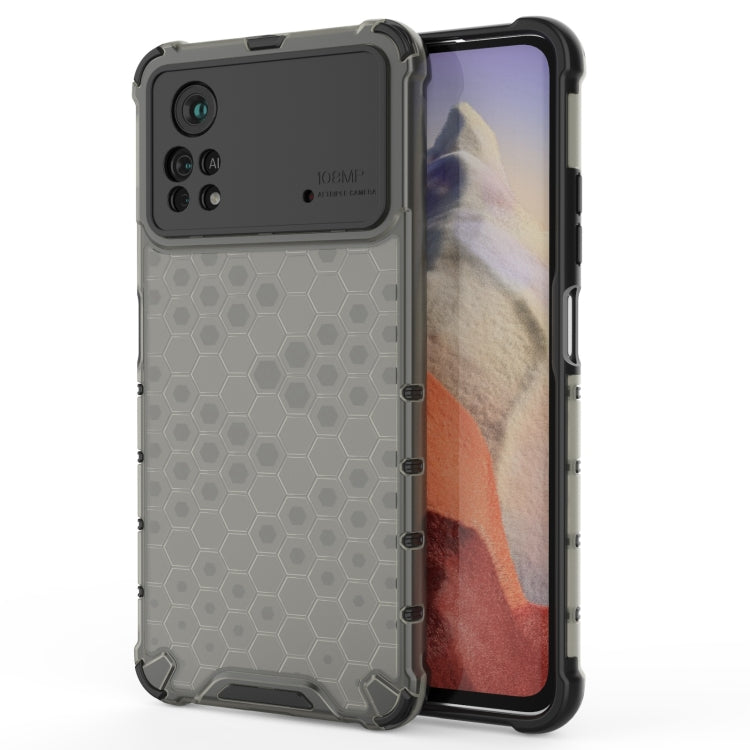 Shockproof Honeycomb PC + TPU Case, For Xiaomi Redmi Note 11E 5G, For Xiaomi Redmi Note 11, For Xiaomi Poco M4 Pro 4G, For Xiaomi Poco X4 Pro 5G