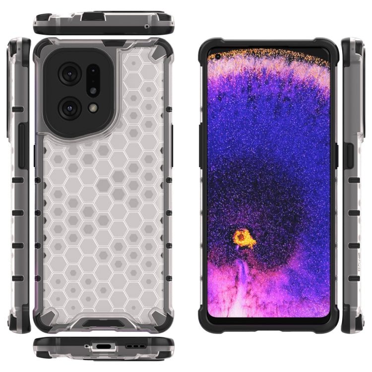Shockproof Honeycomb PC + TPU Phone Case, For OPPO Find X5, For OPPO Find X5 Pro, For OPPO Realme C35, For OPPO A36 4G (China), For OPPO Reno7 SE 5G