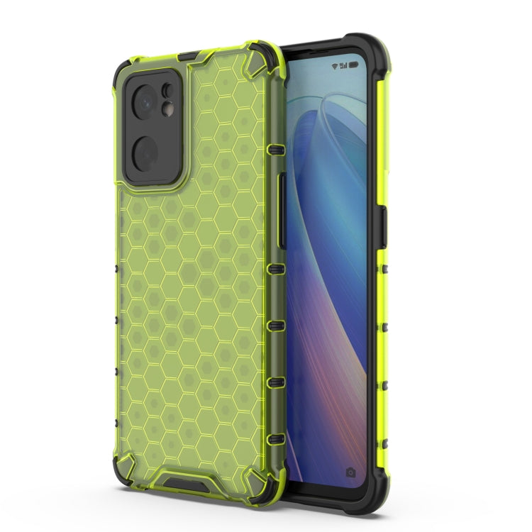 Shockproof Honeycomb PC + TPU Phone Case, For OPPO Find X5, For OPPO Find X5 Pro, For OPPO Realme C35, For OPPO A36 4G (China), For OPPO Reno7 SE 5G
