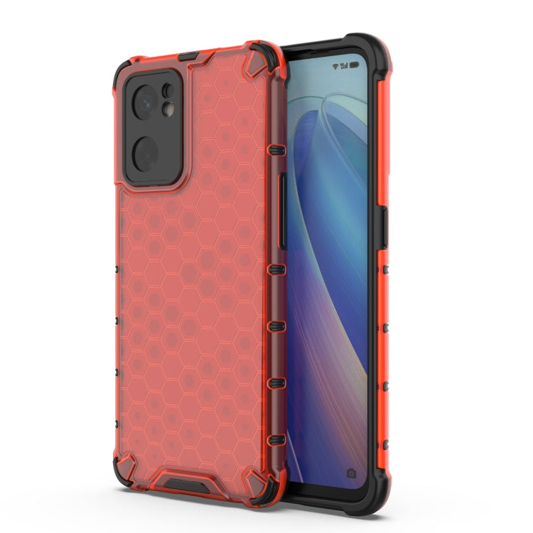 Shockproof Honeycomb PC + TPU Phone Case, For OPPO Find X5, For OPPO Find X5 Pro, For OPPO Realme C35, For OPPO A36 4G (China), For OPPO Reno7 SE 5G