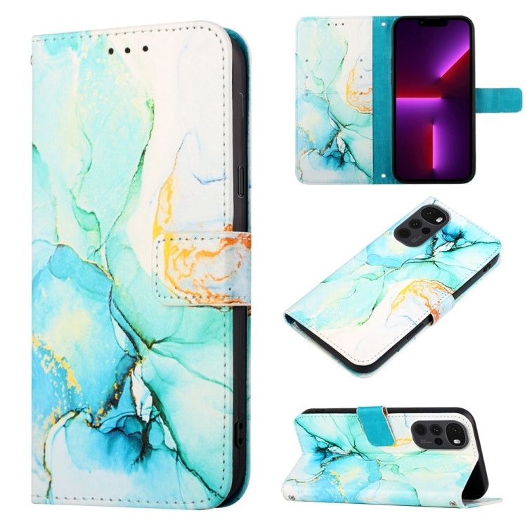 PT003 Marble Pattern Flip Leather Phone Case, For Tecno Spark Go 2021, For Motorola Moto G22, For Tecno Spark Go 2022 / Spark 8C, For Google Pixel 7 Pro 5G