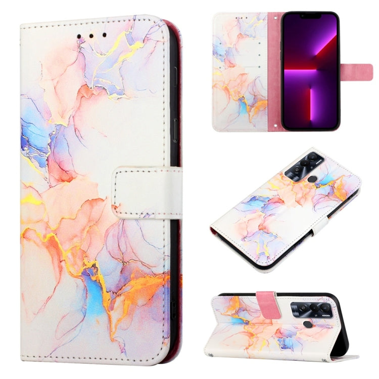 PT003 Marble Pattern Flip Leather Phone Case, For OnePlus Nord CE 2 5G, For Tecno Pova Neo(LE6), For Tecno Spark 8P, For Motorola Moto G Stylus 5G 2022