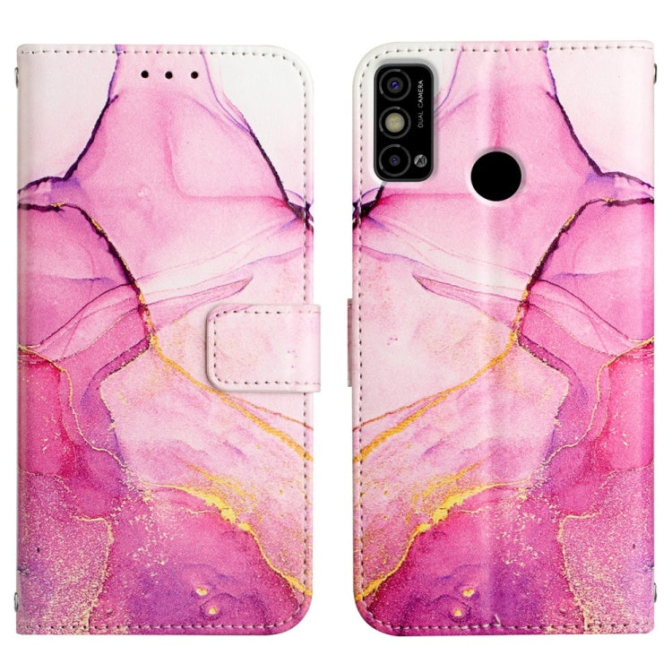 PT003 Marble Pattern Flip Leather Phone Case, For Tecno Spark Go 2021, For Motorola Moto G22, For Tecno Spark Go 2022 / Spark 8C, For Google Pixel 7 Pro 5G