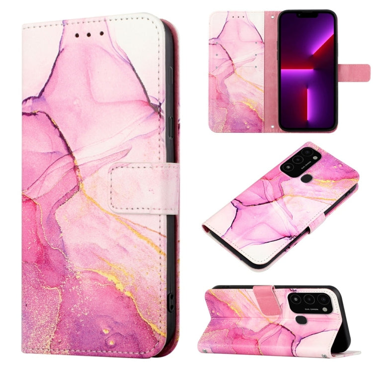 PT003 Marble Pattern Flip Leather Phone Case, For Tecno Spark Go 2021, For Motorola Moto G22, For Tecno Spark Go 2022 / Spark 8C, For Google Pixel 7 Pro 5G