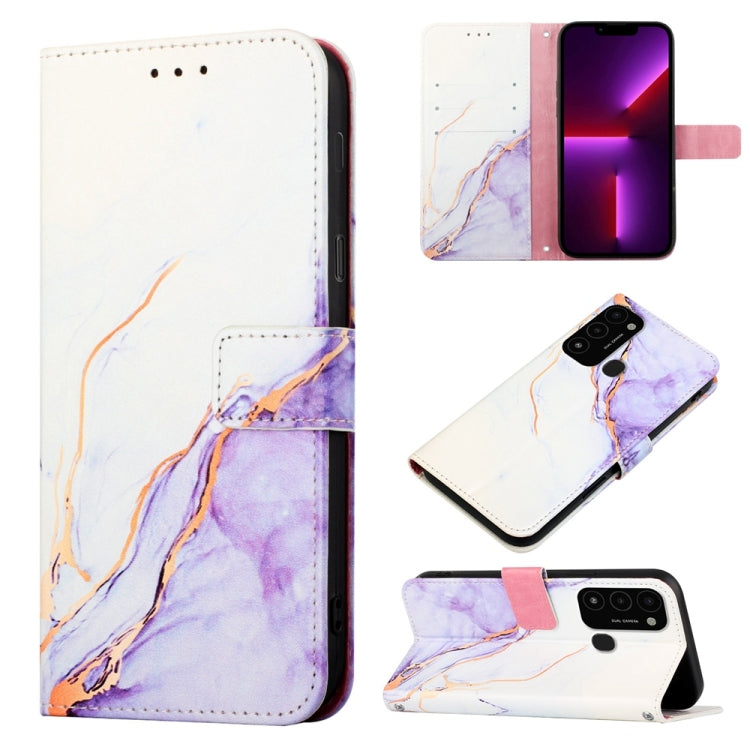 PT003 Marble Pattern Flip Leather Phone Case, For Tecno Spark Go 2021, For Motorola Moto G22, For Tecno Spark Go 2022 / Spark 8C, For Google Pixel 7 Pro 5G