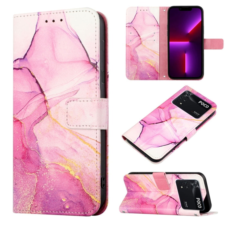 PT003 Marble Pattern Flip Leather Phone Case, For Google Pixel 7, For Xiaomi Redmi K50, For Xiaomi Redmi K50 Pro, For Xiaomi Poco M4 Pro 4G