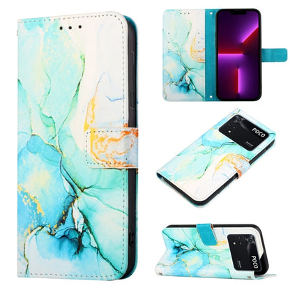 PT003 Marble Pattern Flip Leather Phone Case, For Google Pixel 7, For Xiaomi Redmi K50, For Xiaomi Redmi K50 Pro, For Xiaomi Poco M4 Pro 4G