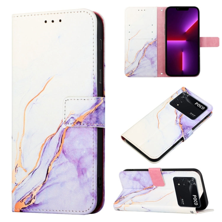 PT003 Marble Pattern Flip Leather Phone Case, For Google Pixel 7, For Xiaomi Redmi K50, For Xiaomi Redmi K50 Pro, For Xiaomi Poco M4 Pro 4G