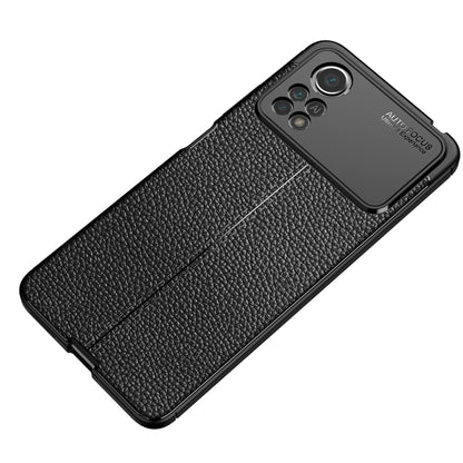 Litchi Texture TPU Shockproof Phone Case, For Xiaomi Poco X4 Pro 5G Precise Hole