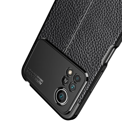Litchi Texture TPU Shockproof Phone Case, For Xiaomi Poco X4 Pro 5G Precise Hole