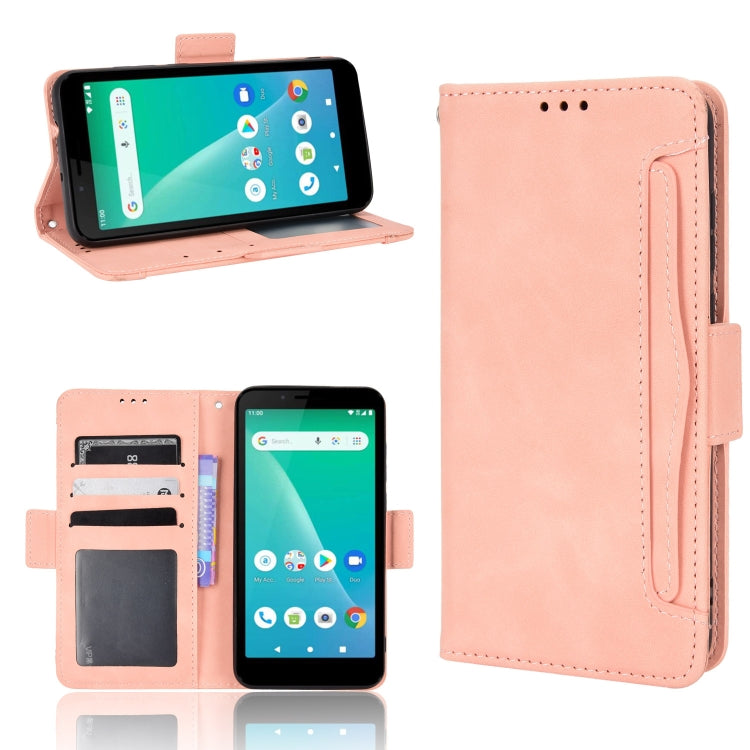 Skin Feel Calf Pattern Leather Phone Case, For Schok Volt SV55 / SV55216, For TCL 30V 5G, For vivo S12 / V23 5G, For vivo Y76 5G