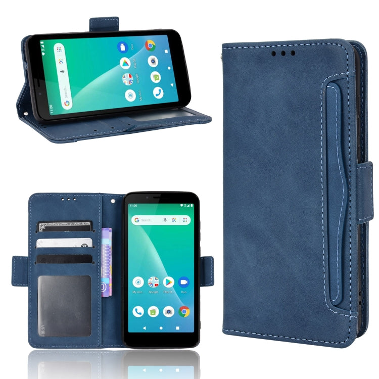 Skin Feel Calf Pattern Leather Phone Case, For Schok Volt SV55 / SV55216, For TCL 30V 5G, For vivo S12 / V23 5G, For vivo Y76 5G
