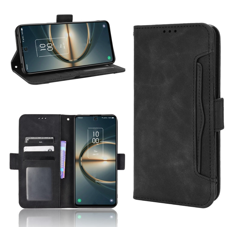 Skin Feel Calf Pattern Leather Phone Case, For Schok Volt SV55 / SV55216, For TCL 30V 5G, For vivo S12 / V23 5G, For vivo Y76 5G
