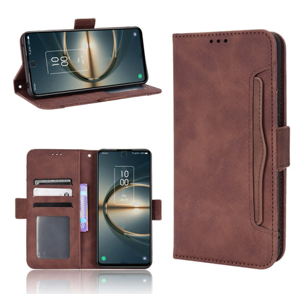 Skin Feel Calf Pattern Leather Phone Case, For Schok Volt SV55 / SV55216, For TCL 30V 5G, For vivo S12 / V23 5G, For vivo Y76 5G