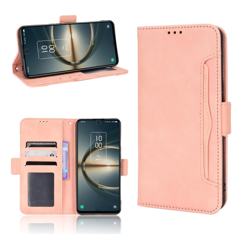 Skin Feel Calf Pattern Leather Phone Case, For Schok Volt SV55 / SV55216, For TCL 30V 5G, For vivo S12 / V23 5G, For vivo Y76 5G