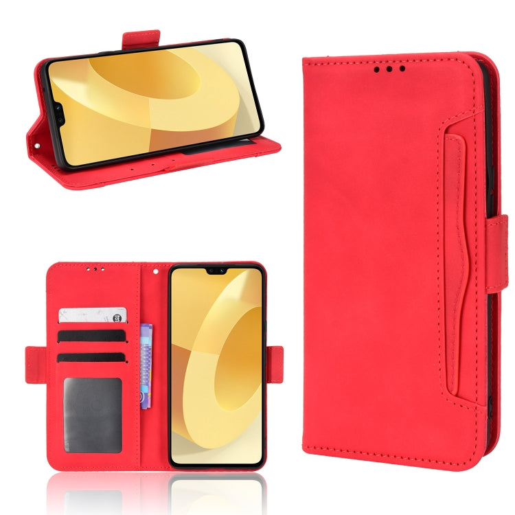 Skin Feel Calf Pattern Leather Phone Case, For Schok Volt SV55 / SV55216, For TCL 30V 5G, For vivo S12 / V23 5G, For vivo Y76 5G