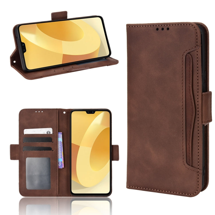 Skin Feel Calf Pattern Leather Phone Case, For Schok Volt SV55 / SV55216, For TCL 30V 5G, For vivo S12 / V23 5G, For vivo Y76 5G