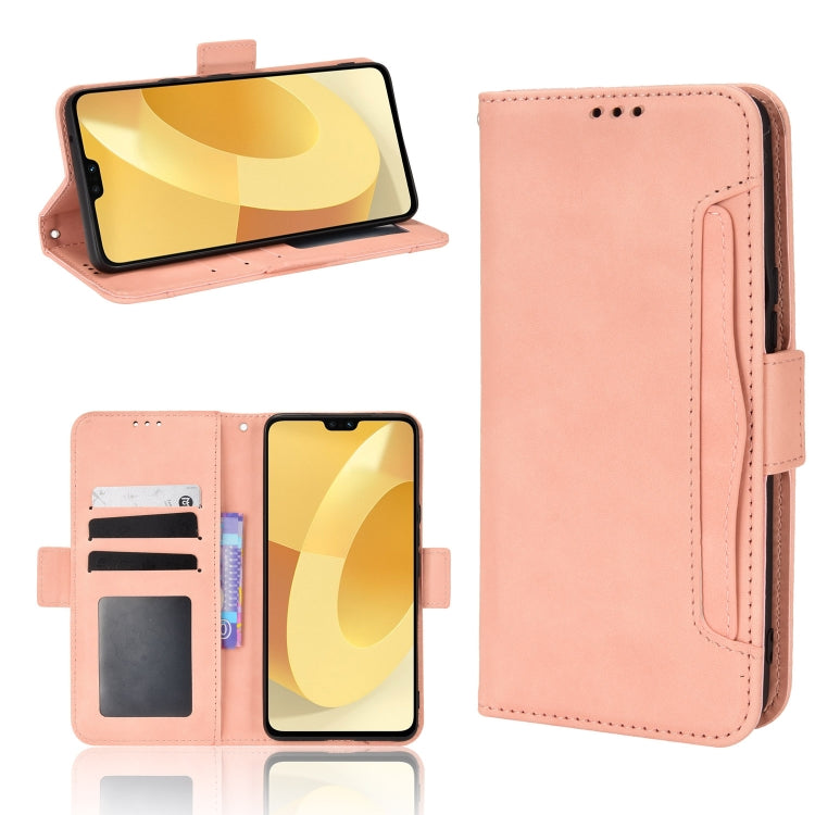 Skin Feel Calf Pattern Leather Phone Case, For Schok Volt SV55 / SV55216, For TCL 30V 5G, For vivo S12 / V23 5G, For vivo Y76 5G