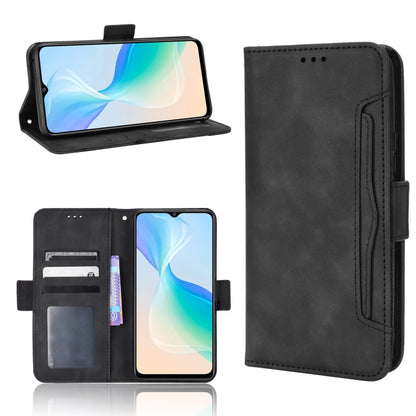 Skin Feel Calf Pattern Leather Phone Case, For Schok Volt SV55 / SV55216, For TCL 30V 5G, For vivo S12 / V23 5G, For vivo Y76 5G