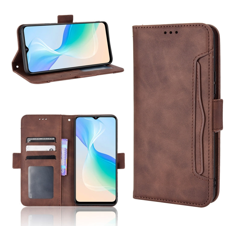 Skin Feel Calf Pattern Leather Phone Case, For Schok Volt SV55 / SV55216, For TCL 30V 5G, For vivo S12 / V23 5G, For vivo Y76 5G