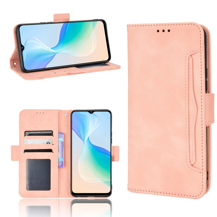 Skin Feel Calf Pattern Leather Phone Case, For Schok Volt SV55 / SV55216, For TCL 30V 5G, For vivo S12 / V23 5G, For vivo Y76 5G