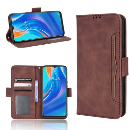 Skin Feel Calf Pattern Leather Phone Case, For Wiko Y52, For Tecno Spark 7, For Xiaomi Redmi 10C, For Xiaomi Redmi K40S