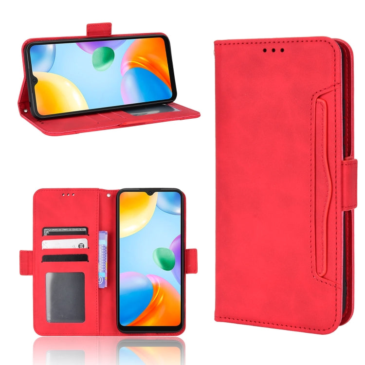 Skin Feel Calf Pattern Leather Phone Case, For Wiko Y52, For Tecno Spark 7, For Xiaomi Redmi 10C, For Xiaomi Redmi K40S