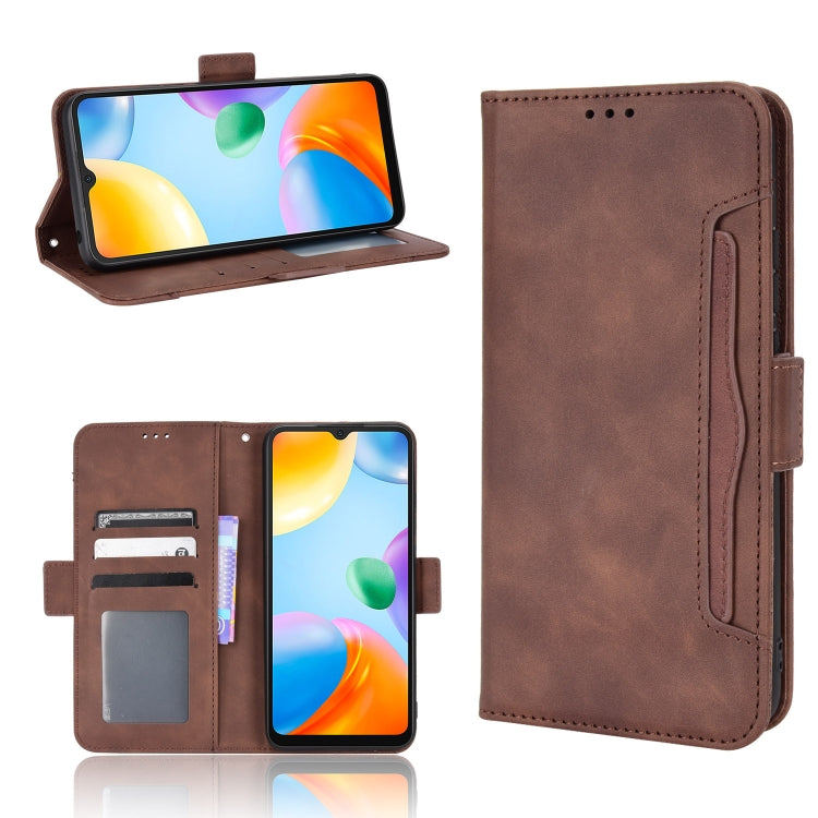 Skin Feel Calf Pattern Leather Phone Case, For Wiko Y52, For Tecno Spark 7, For Xiaomi Redmi 10C, For Xiaomi Redmi K40S