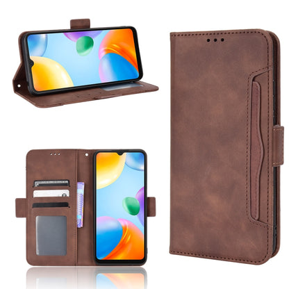 Skin Feel Calf Pattern Leather Phone Case, For Wiko Y52, For Tecno Spark 7, For Xiaomi Redmi 10C, For Xiaomi Redmi K40S