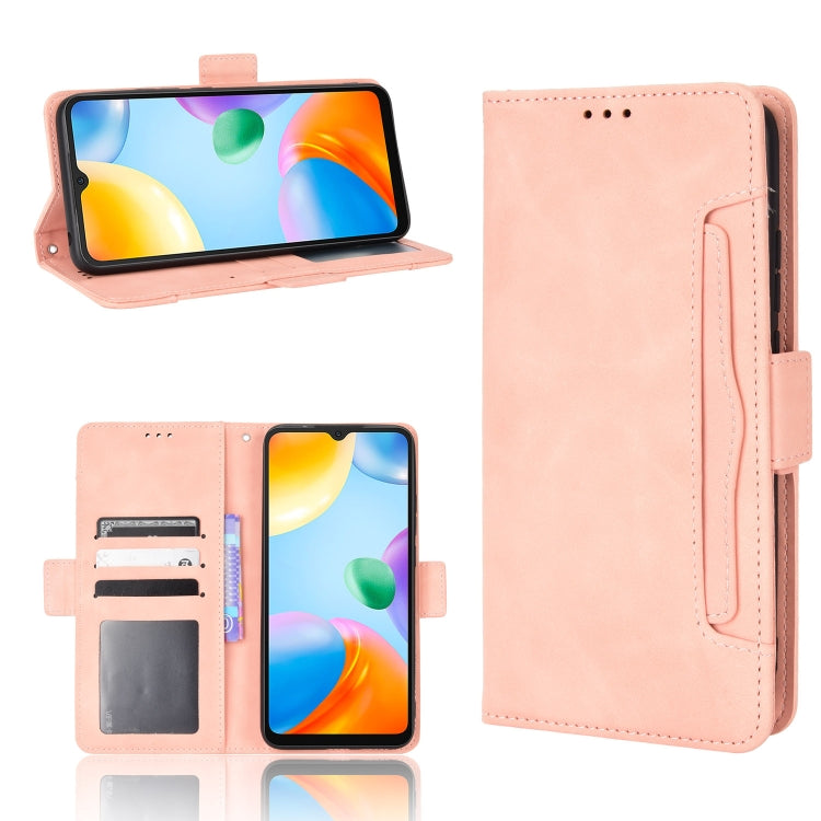 Skin Feel Calf Pattern Leather Phone Case, For Wiko Y52, For Tecno Spark 7, For Xiaomi Redmi 10C, For Xiaomi Redmi K40S