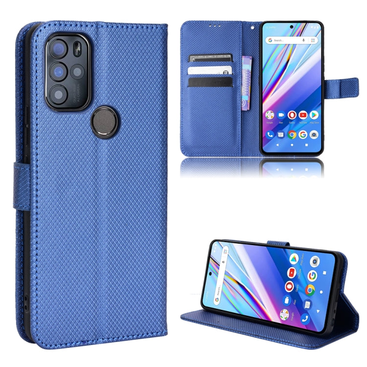 Diamond Texture Leather Phone Case, For BLU G91 Pro, For OPPO Realme Q3T / Q3S, For TCL 20 SE, For TCL 30 SE / 30 E / 306 / Sharp Aquos V6