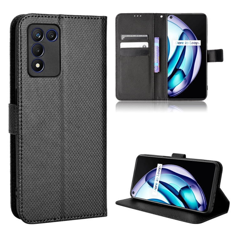 Diamond Texture Leather Phone Case, For BLU G91 Pro, For OPPO Realme Q3T / Q3S, For TCL 20 SE, For TCL 30 SE / 30 E / 306 / Sharp Aquos V6