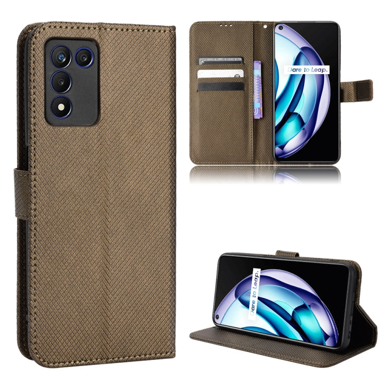 Diamond Texture Leather Phone Case, For BLU G91 Pro, For OPPO Realme Q3T / Q3S, For TCL 20 SE, For TCL 30 SE / 30 E / 306 / Sharp Aquos V6