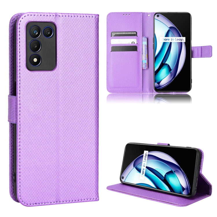 Diamond Texture Leather Phone Case, For BLU G91 Pro, For OPPO Realme Q3T / Q3S, For TCL 20 SE, For TCL 30 SE / 30 E / 306 / Sharp Aquos V6
