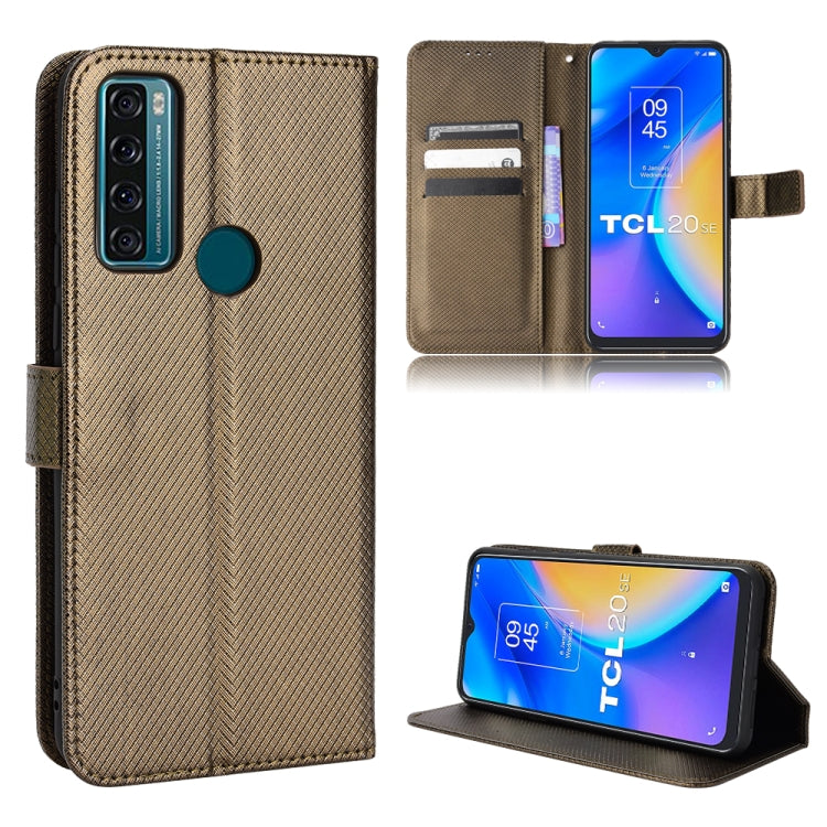 Diamond Texture Leather Phone Case, For BLU G91 Pro, For OPPO Realme Q3T / Q3S, For TCL 20 SE, For TCL 30 SE / 30 E / 306 / Sharp Aquos V6