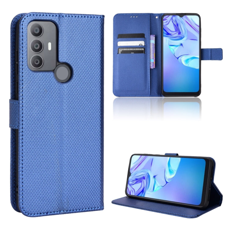 Diamond Texture Leather Phone Case, For BLU G91 Pro, For OPPO Realme Q3T / Q3S, For TCL 20 SE, For TCL 30 SE / 30 E / 306 / Sharp Aquos V6