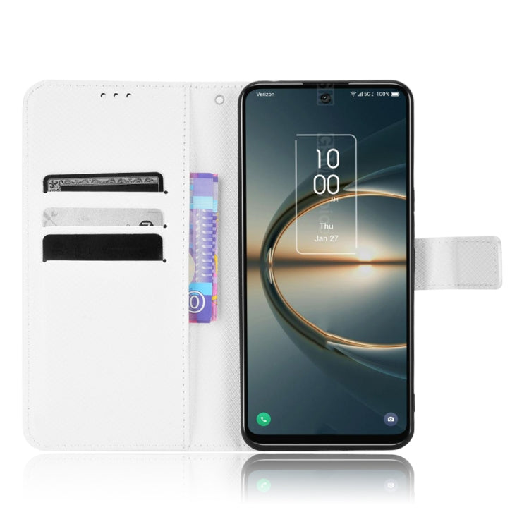 Diamond Texture Leather Phone Case, For TCL 30 XE 5G / 30 V 5G, For vivo Y76 5G, For Wiko Y52, For Wiko Y82, For Doogee S88 Pro / S88 Plus
